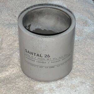 Le Labo Santal 26 Concrete Candle Vessel – Smoky Elegance Meets Versatile Decor